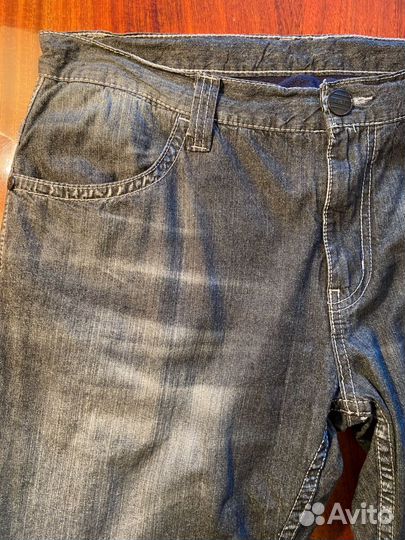 Джинсы теплые на флисе мужские