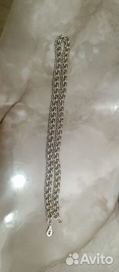Мужская серебряная цепь