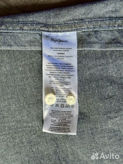 Новая джинсовая рубашка Pepe jeans M