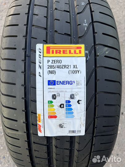Pirelli P Zero 285/40 R21 и 315/35 R21 111Y