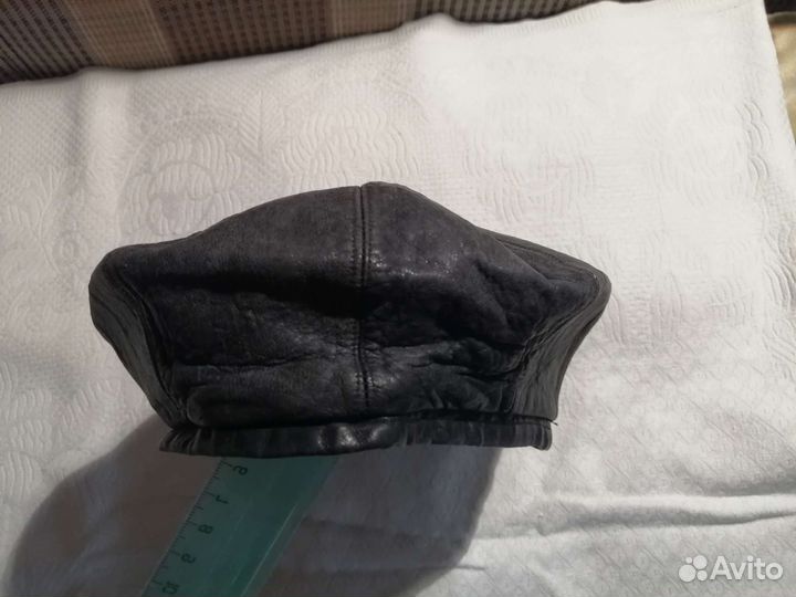 Старинный берет из кожи RH Macy & Co