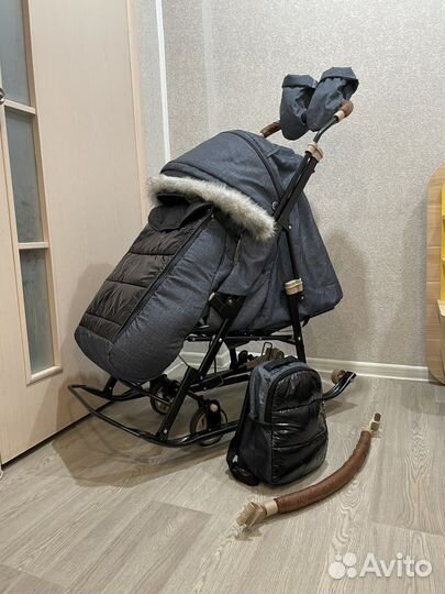 Коляска санки Galaxy в идеале