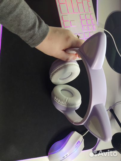 Наушники с ушками