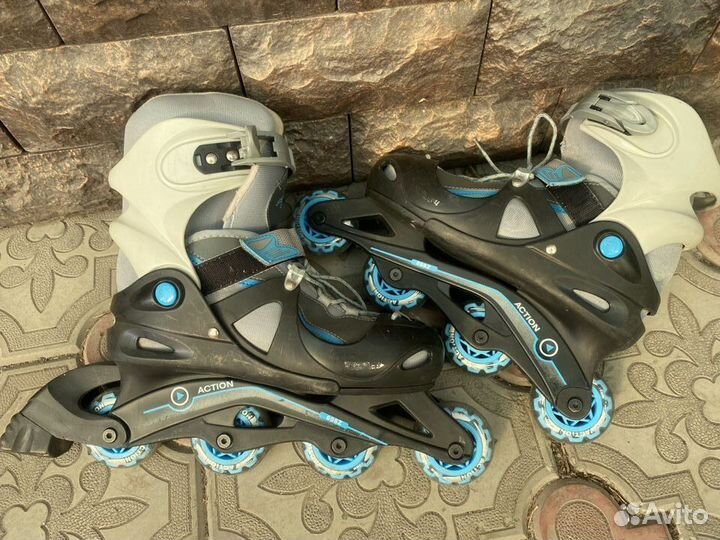 Ролики раздвижные,подростковые 38-41