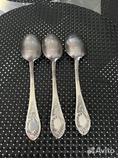 Ложки мельхиор мнц