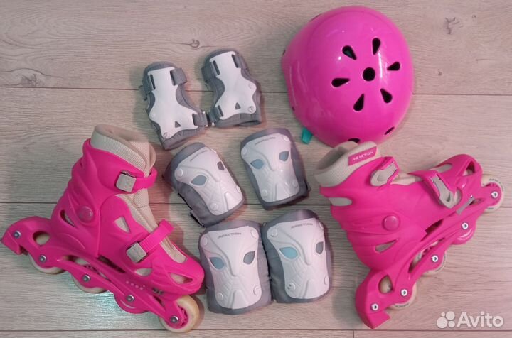 Роликовые коньки детские раздвижные