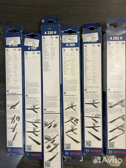 Задние стеклоочистители