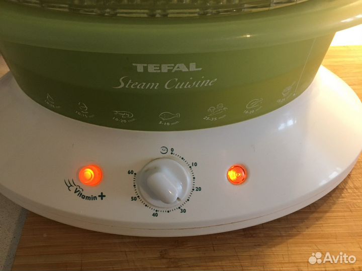 Пароварка tefal бу