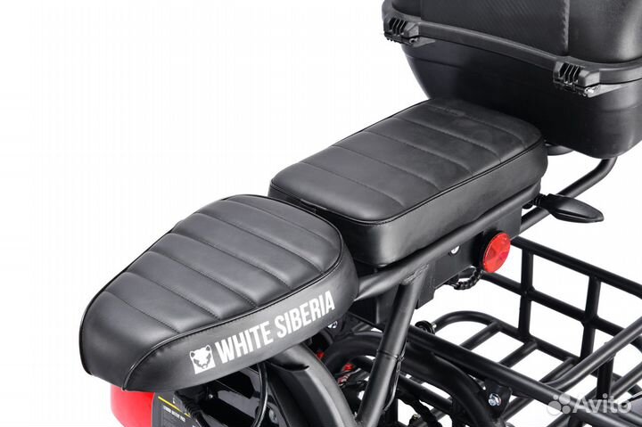 Электроскутер White Siberia PRO trike+3000W