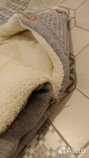 Зимний конверт в коляску