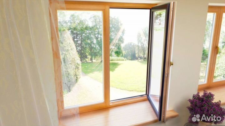 Окна на балконы