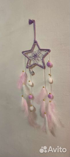 Ловец снов со светодиодной гирляндой