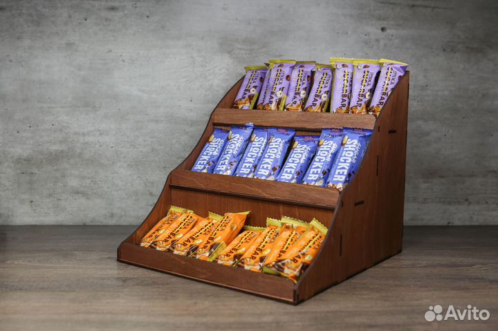 Органайзер под шоколадки для кофейни