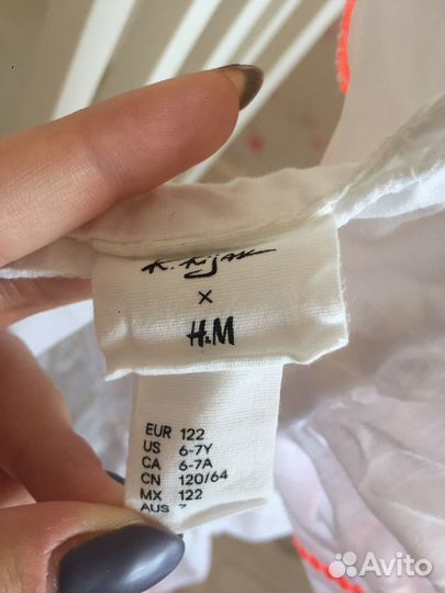 Летнее платье для девочки 122