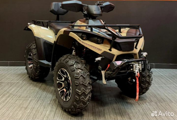 Квадроцикл Linhai Yamaha D 300 4WD бежевый