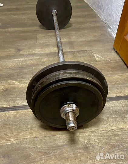 Штанга народная СССР зажим трещетка