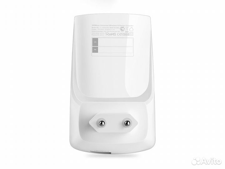 Точка доступа Wi-Fi TP-link TL-WA850RE, 300Mbps 80