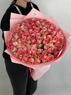 Розы Букеты из 101 розы