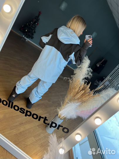 Куртка Running River на мембране голубая