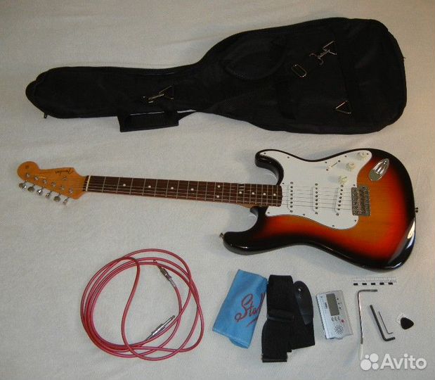 Fender Stratocaster st-62 Japan USA 2004 Фендер