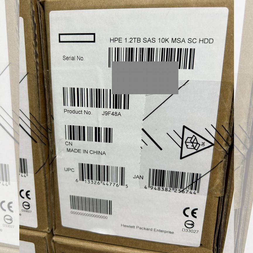 [J9F48A] Жесткий Диск Hp 1.2tb 787648-001 Для Msa J9f48a