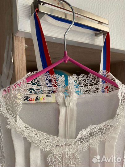 Блузка школьная 152