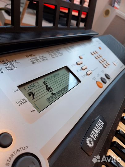 Синтезатор yamaha psr e203 со стойкой