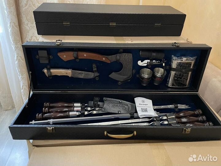 Шашлычный набор в кейсе