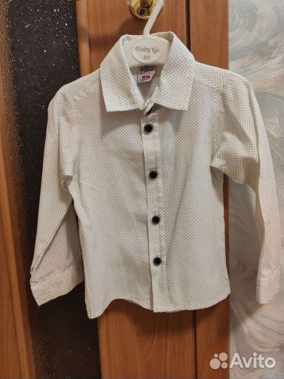 Костюмчик детский для мальчика с рубашкой 92 р
