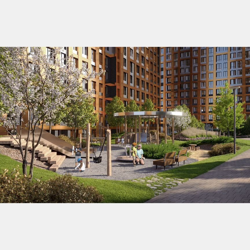 1-к. квартира, 45,1 м², 7/44 эт.