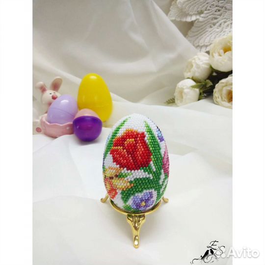 Яйцо пасхальное ручная работа
