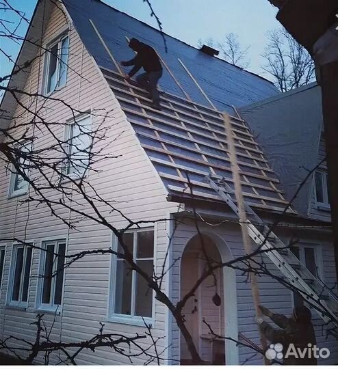 Кровельные работы ремонт крыш