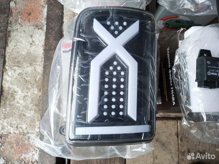 Тюннинг фонари Нива светодиодные LED