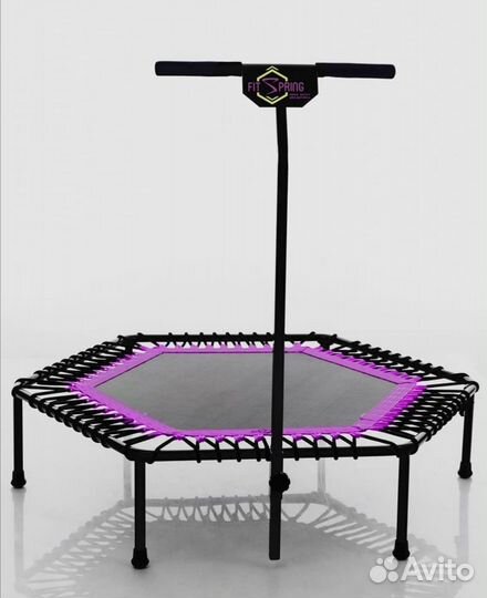 Батут для фитнеса с ручкой