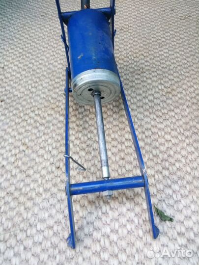 Насос металлический для надувного матраса