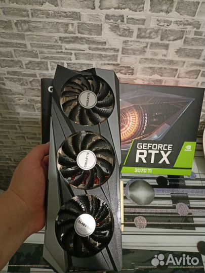 Видеокарта RTX 3070ti