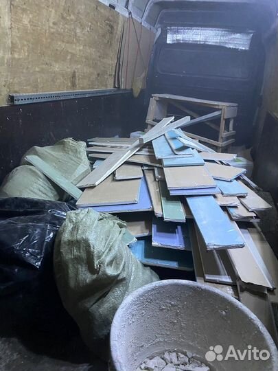 Вывоз строительного мусора, мебели