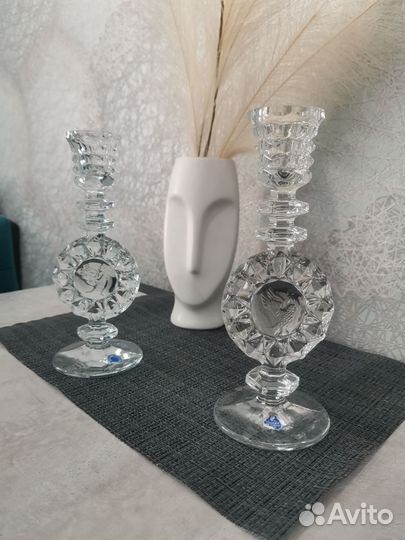 Подсвечник хрустальный