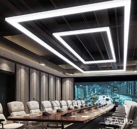 Линейный светильники профиль