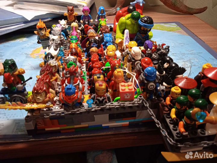 Lego ниндзяго минифигурки