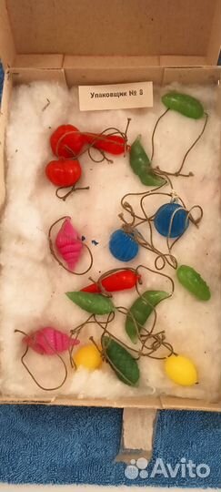 Елочные игрушки СССР малютка