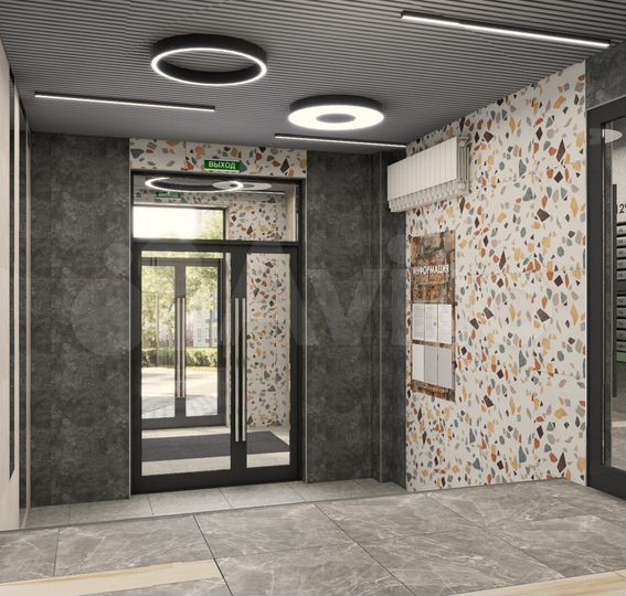 2-к. квартира, 56,6 м², 9/17 эт.