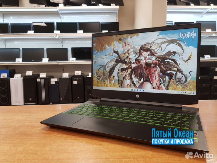 Игровой Ноутбук HP 15, Ryzen 5 3550H, GTX 1650