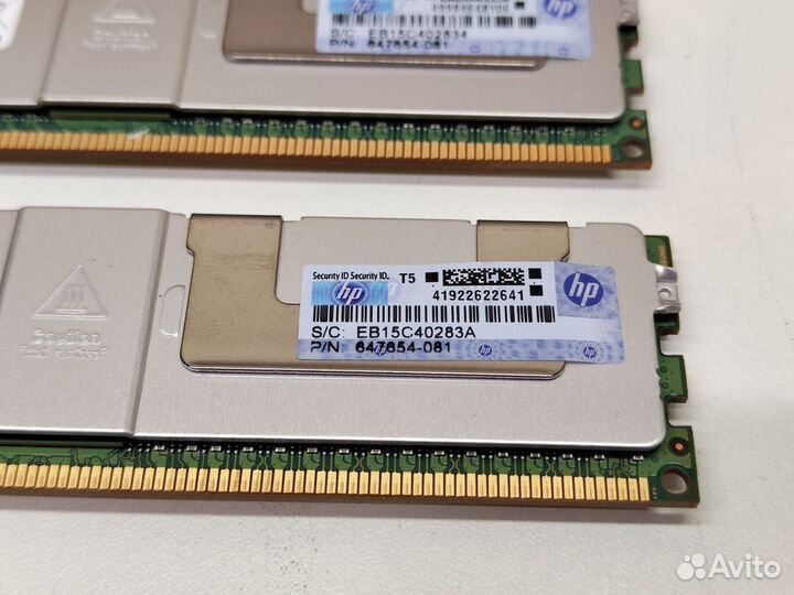 32gb 1333 MHz DDR3 lrdimm HPE 647654-081 Серверная
