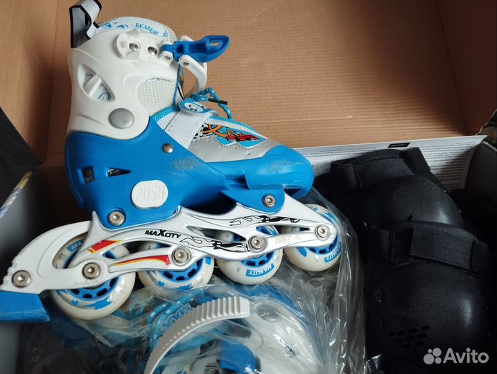 Роликовые коньки детские 27-30