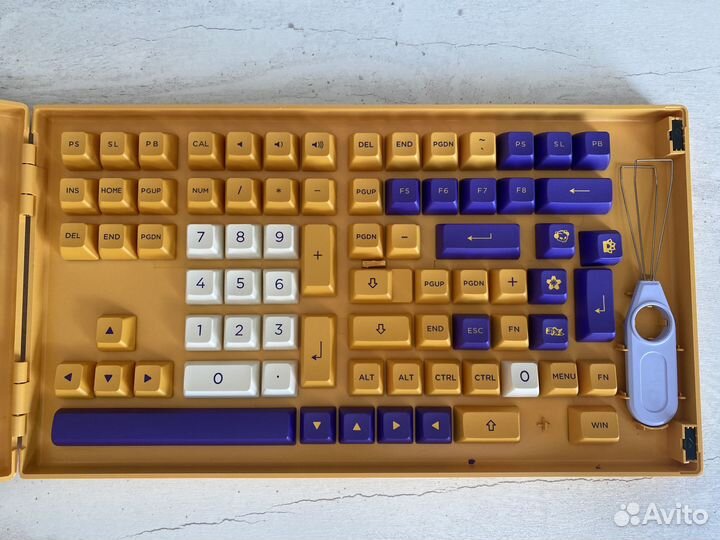 Кейкапы Akko PBT ASA Los Angeles