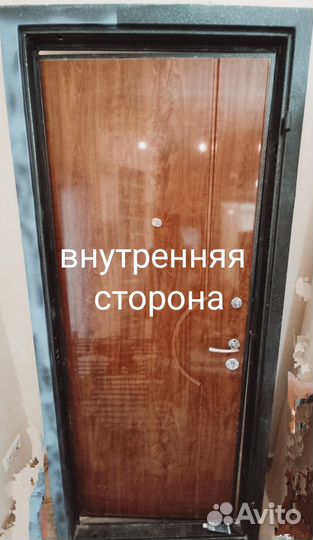 Металлическая дверь бу