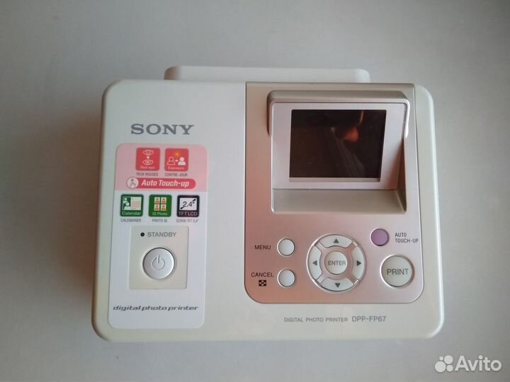 Фотопринтер Sony DPP-FP67 с картриджем и бумагой