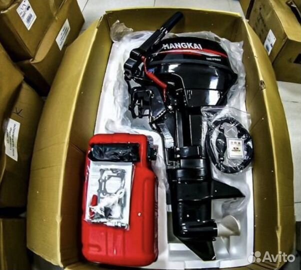 Лодочный мотор hangkai 9.8 новый