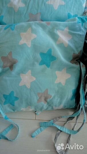 Бортики для детской кроватки